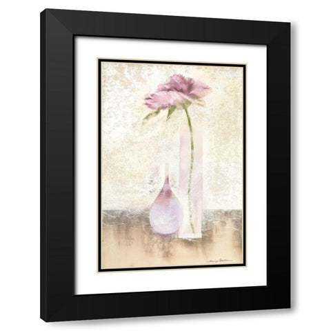 CALICO II Black Modern Wood Framed Art Print with Double Matting by Robertson, Marilyn
