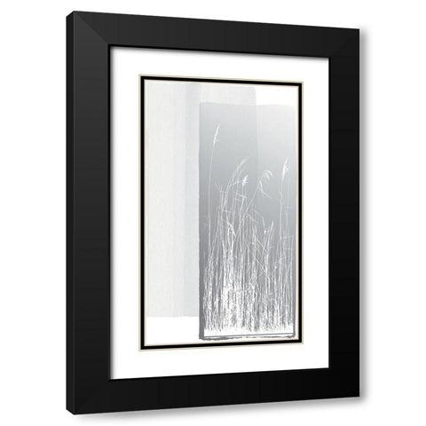 Garden Prairie II Black Modern Wood Framed Art Print with Double Matting by Verbeek-Van Den Broek