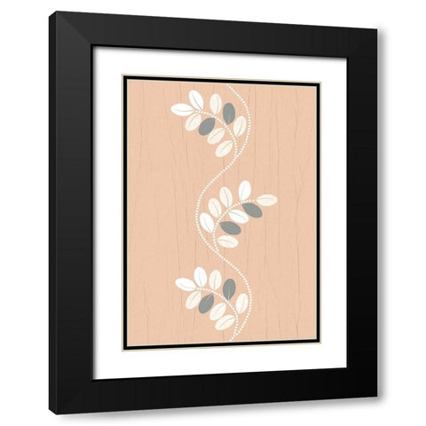 SILVER SPLENDOR I Black Modern Wood Framed Art Print with Double Matting by Design Show