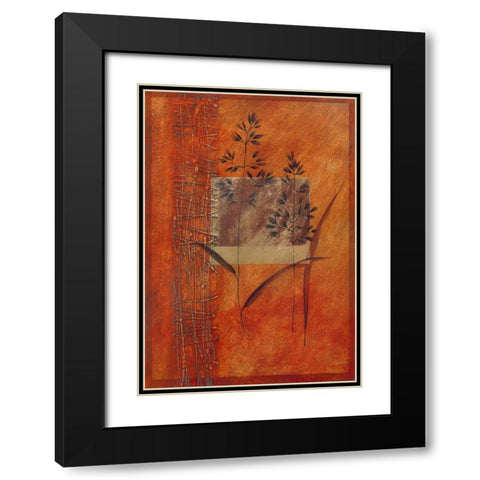 Autumn Prelude I Black Modern Wood Framed Art Print with Double Matting by Verbeek-Van Den Broek