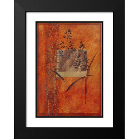 Autumn Prelude I Black Modern Wood Framed Art Print with Double Matting by Verbeek-Van Den Broek
