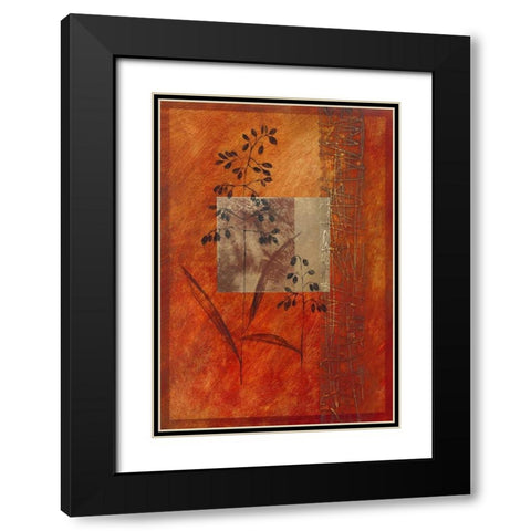 Autumn Prelude II Black Modern Wood Framed Art Print with Double Matting by Verbeek-Van Den Broek