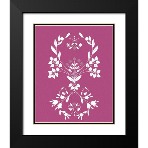 Heartfelt Black Modern Wood Framed Art Print with Double Matting by Design Show