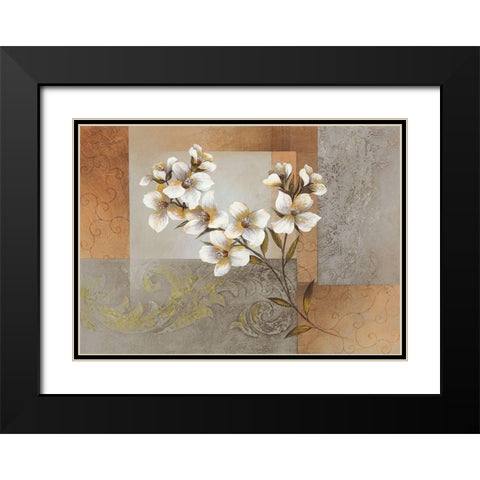 Indulgent Springs Black Modern Wood Framed Art Print with Double Matting by Verbeek-Van Den Broek