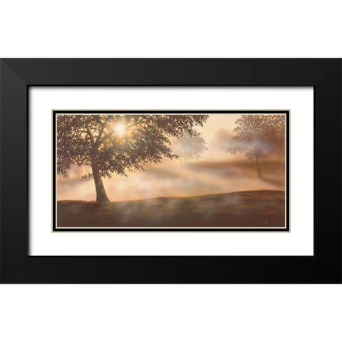 RURAL STUDY I Black Modern Wood Framed Art Print with Double Matting by Walsh, Peter