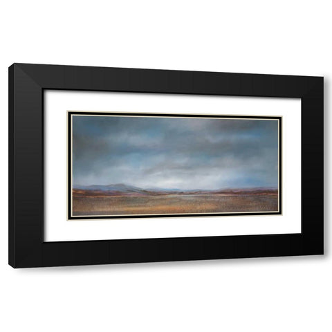 Hillside Vista I Black Modern Wood Framed Art Print with Double Matting by Dworok, Peter