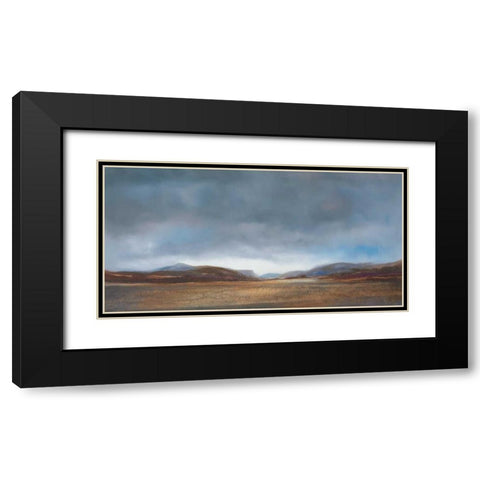 Hillside Vista II Black Modern Wood Framed Art Print with Double Matting by Dworok, Peter
