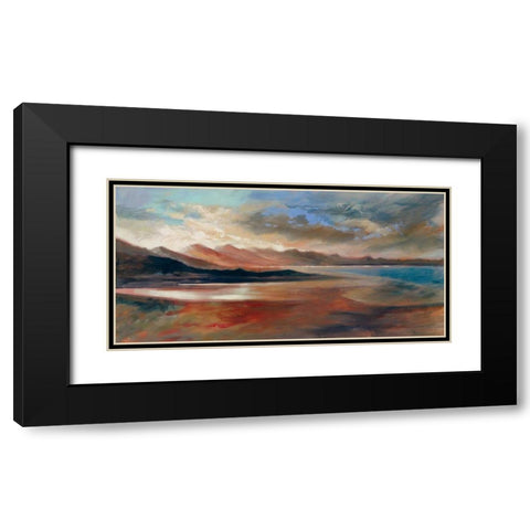 Evening Vista I Black Modern Wood Framed Art Print with Double Matting by Farrall-Doyle, Anne