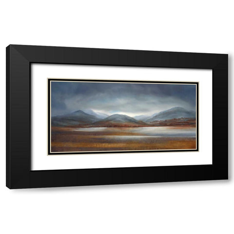 Natures Garden Black Modern Wood Framed Art Print with Double Matting by Dworok, Peter
