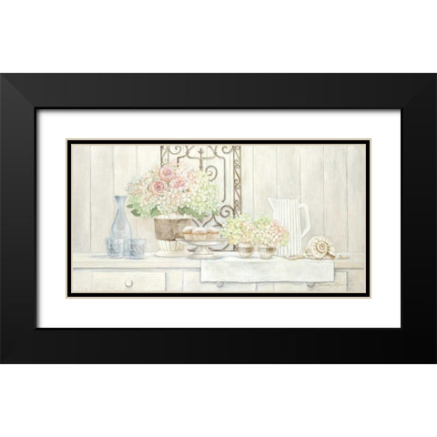 Sunday Afternoon Black Modern Wood Framed Art Print with Double Matting by Moore, Linda