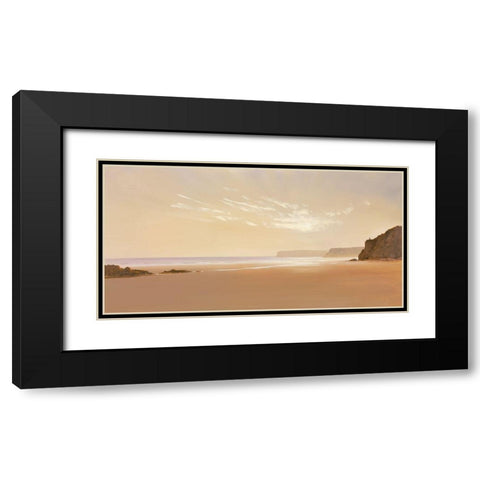 BEYOND THE BREAKERS I Black Modern Wood Framed Art Print with Double Matting by Lee, Spencer