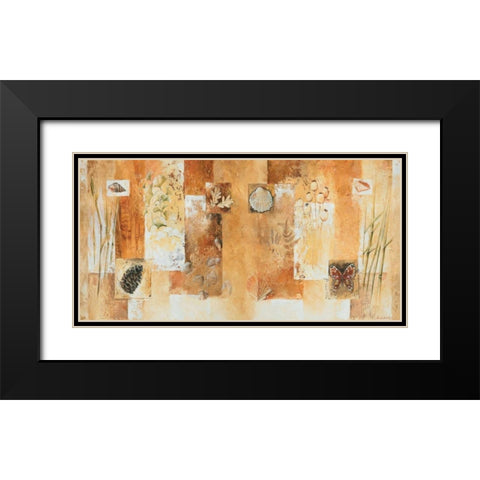 Nature I Black Modern Wood Framed Art Print with Double Matting by Dubois, Alain