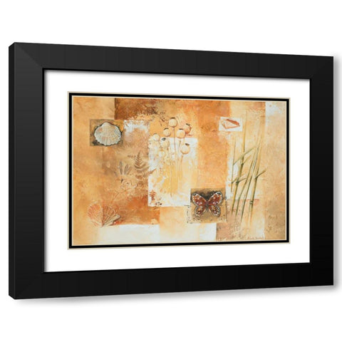 Nature II Black Modern Wood Framed Art Print with Double Matting by Dubois, Alain