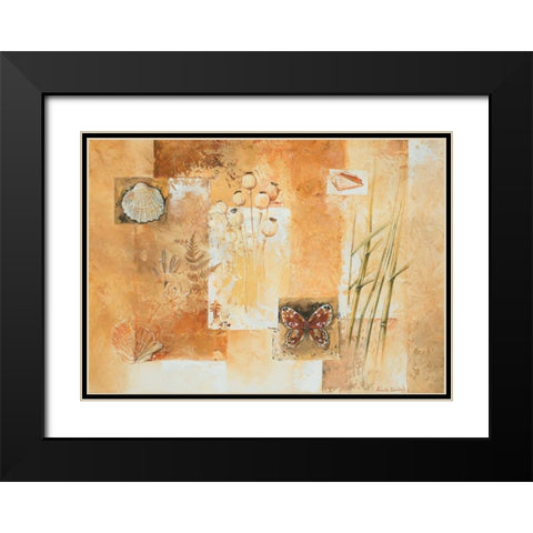 Nature II Black Modern Wood Framed Art Print with Double Matting by Dubois, Alain
