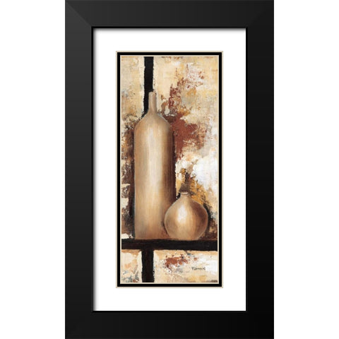 Vases I Black Modern Wood Framed Art Print with Double Matting by Florenti, Isa