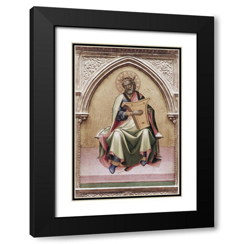 David Black Modern Wood Framed Art Print with Double Matting by Monaco, Lorenzo