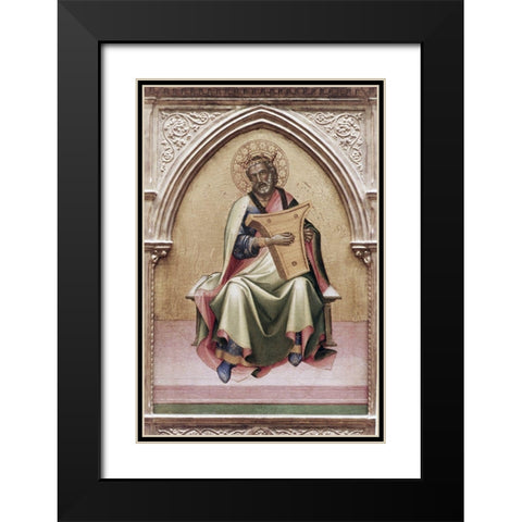 David Black Modern Wood Framed Art Print with Double Matting by Monaco, Lorenzo