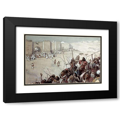 Ai Is Taken By Joshua Black Modern Wood Framed Art Print with Double Matting by Tissot, James