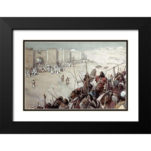 Ai Is Taken By Joshua Black Modern Wood Framed Art Print with Double Matting by Tissot, James