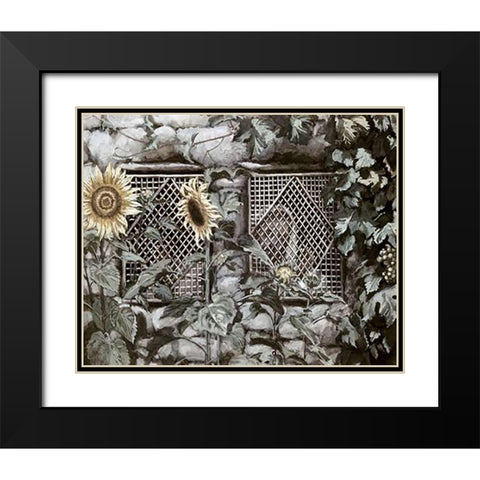 Behold! He Standeth Behind Our Wall Black Modern Wood Framed Art Print with Double Matting by Tissot, James