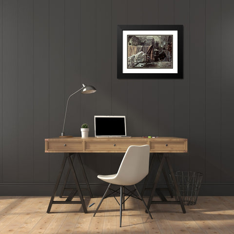 Joseph of Arimathea In Pilates House Black Modern Wood Framed Art Print with Double Matting by Tissot, James