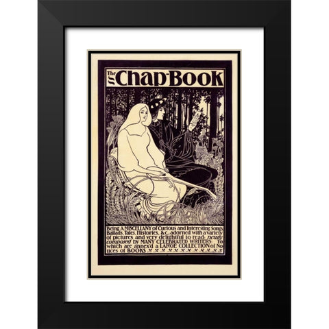 The Chap-Book / Being a Miscellany Black Modern Wood Framed Art Print with Double Matting by Bradley, William H.