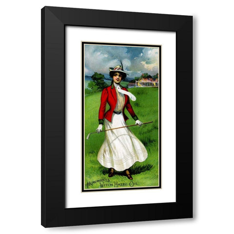Humphreys Witch Hazel Oil Black Modern Wood Framed Art Print with Double Matting by Advertisement