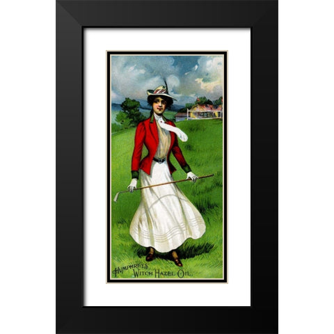 Humphreys Witch Hazel Oil Black Modern Wood Framed Art Print with Double Matting by Advertisement