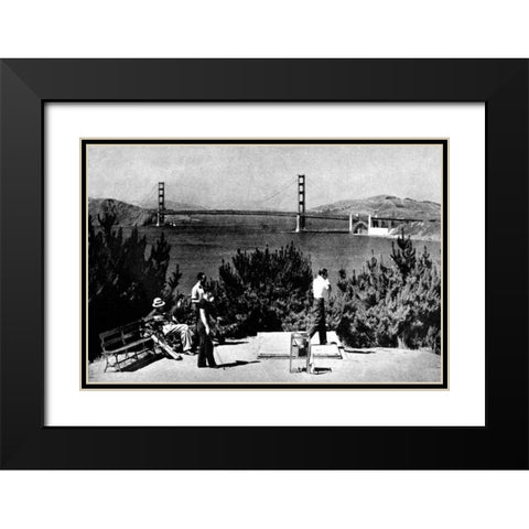 A Beautiful Shot, San Francisco, CA Black Modern Wood Framed Art Print with Double Matting by Vintage San Francisco