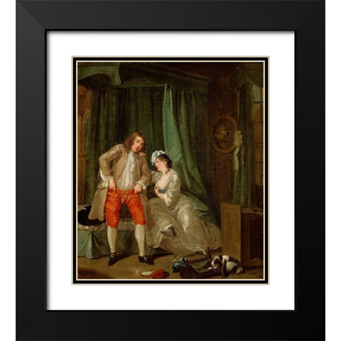 After Black Modern Wood Framed Art Print with Double Matting by Hogarth, William