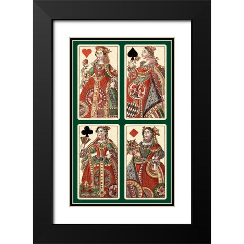 Queens - Bauern Hochzeit Deck Black Modern Wood Framed Art Print with Double Matting by Gobl, Andreas Benedictus