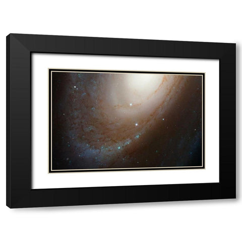 HST ACS Image of M81 Black Modern Wood Framed Art Print with Double Matting by NASA