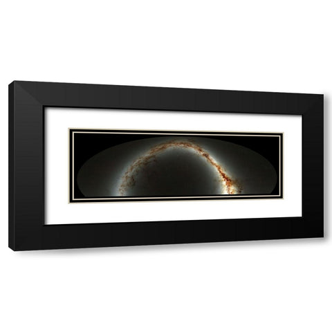 Pan-STARRS Sky Survey Black Modern Wood Framed Art Print with Double Matting by NASA