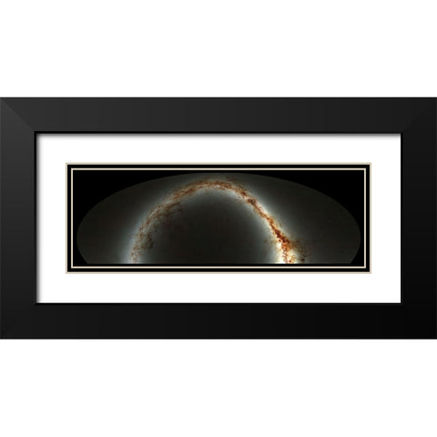 Pan-STARRS Sky Survey Black Modern Wood Framed Art Print with Double Matting by NASA