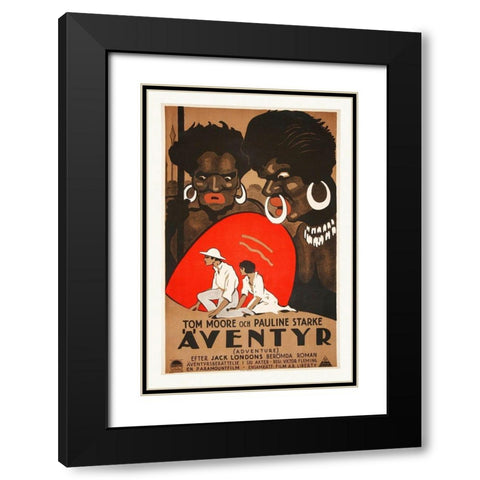Aventyr Black Modern Wood Framed Art Print with Double Matting by Hollywood Photo Archive