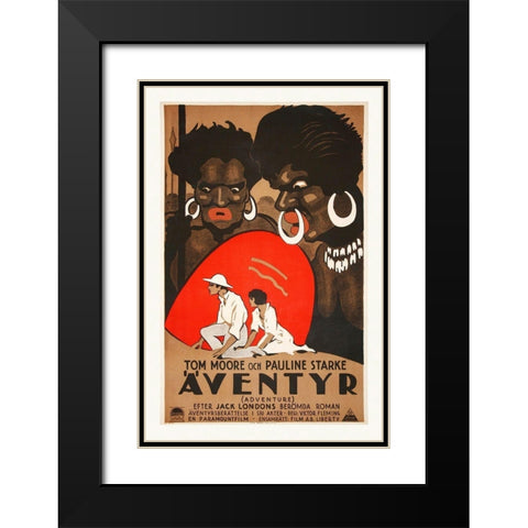 Aventyr Black Modern Wood Framed Art Print with Double Matting by Hollywood Photo Archive
