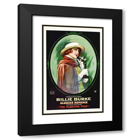 Burke, Billie, Glorias Romance,  1916 Black Modern Wood Framed Art Print with Double Matting by Hollywood Photo Archive