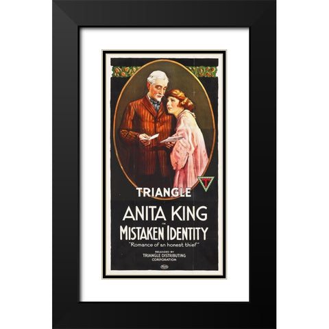 Mistaken Identity Black Modern Wood Framed Art Print with Double Matting by Hollywood Photo Archive