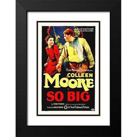 So Big Black Modern Wood Framed Art Print with Double Matting by Hollywood Photo Archive