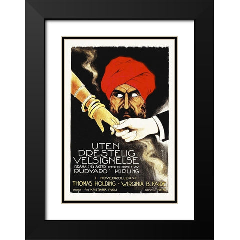 Without, 1921 Black Modern Wood Framed Art Print with Double Matting by Hollywood Photo Archive
