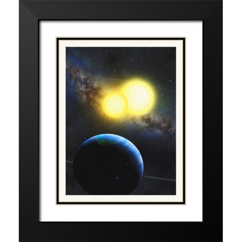 Engaging Worlda 200 Black Modern Wood Framed Art Print with Double Matting by Hollywood Photo Archive
