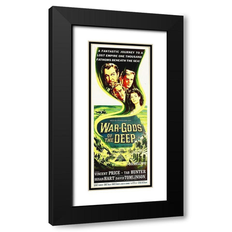 War Gods Of The Deep, 1965 Black Modern Wood Framed Art Print with Double Matting by Hollywood Photo Archive