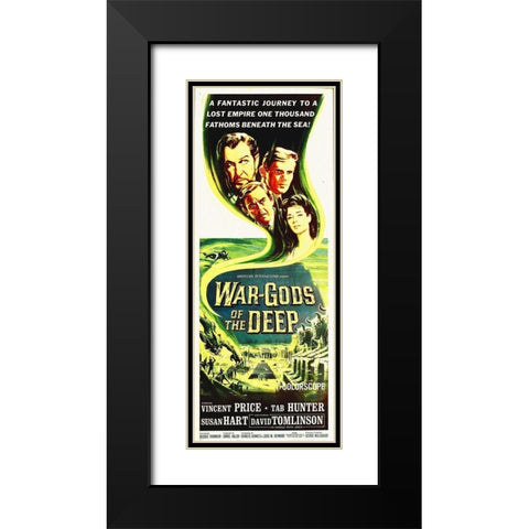 War Gods Of The Deep, 1965 Black Modern Wood Framed Art Print with Double Matting by Hollywood Photo Archive
