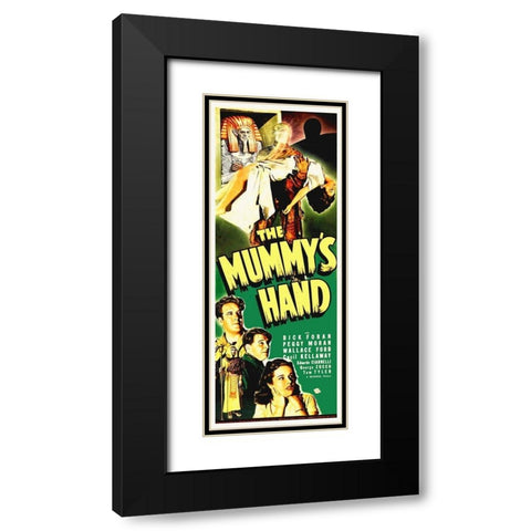The Mummys Hand Black Modern Wood Framed Art Print with Double Matting by Hollywood Photo Archive