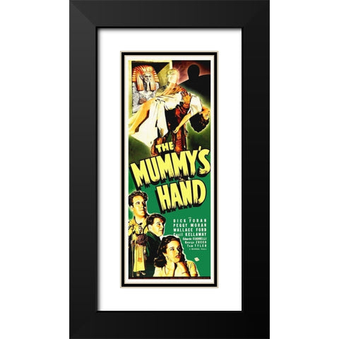 The Mummys Hand Black Modern Wood Framed Art Print with Double Matting by Hollywood Photo Archive