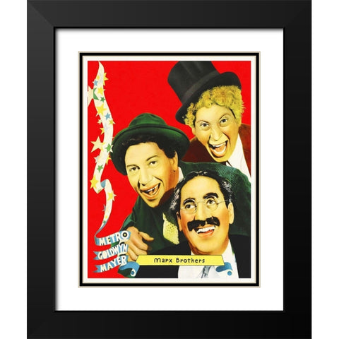 Marx Brothers - The Big Store 08 Black Modern Wood Framed Art Print with Double Matting by Hollywood Photo Archive
