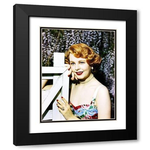 Alene Dahl Black Modern Wood Framed Art Print with Double Matting by Hollywood Photo Archive