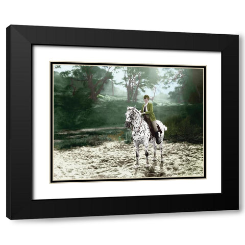Mary Astor Black Modern Wood Framed Art Print with Double Matting by Hollywood Photo Archive