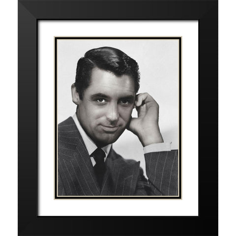 Cary Grand - Suspicion Black Modern Wood Framed Art Print with Double Matting by Hollywood Photo Archive
