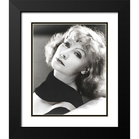 Greta Garbo - Susanne Lennox,  Her Fall And Rise Black Modern Wood Framed Art Print with Double Matting by Hollywood Photo Archive